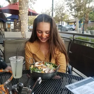 Chicken Caesar salad