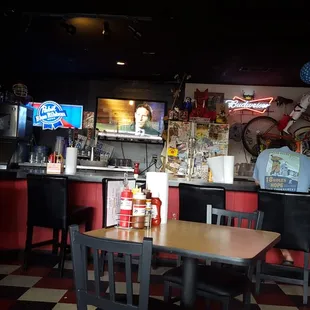 Bar area