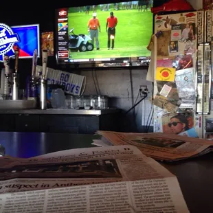 Paper, bbq, and sports center!