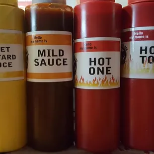 Lots of hot sauce.