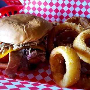 Rusty Shackleford w/ Onion Rings