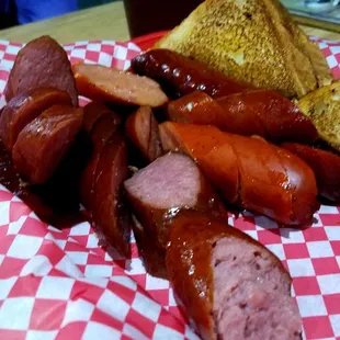 Smoked Sausage &amp; Hot Links