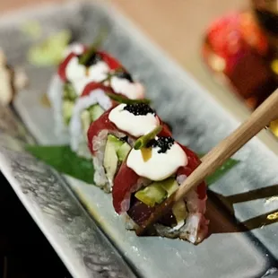 Level 8 bluefin roll