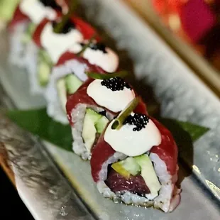 Level 8 bluefin roll