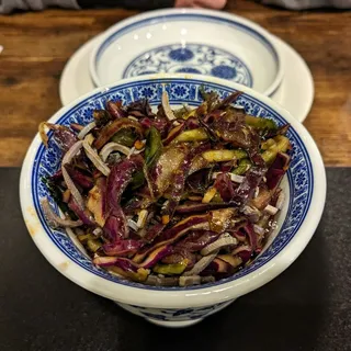 Dressed Shredded Tofu Salad