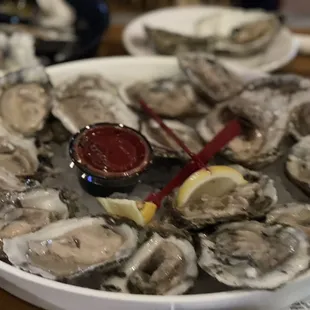 These Chesapeake Bay Oysters* were EVERYTHING on this beautiful spring day!