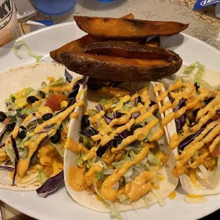 Crispy Fried Rockfish Tacos