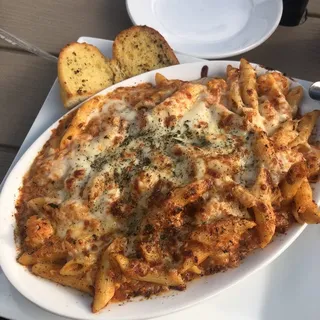 Baked Seafood Penne