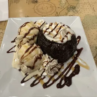 Chocolate Volcano Cake