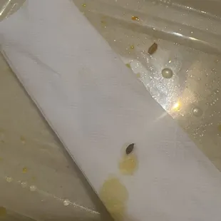 Bug crawling around in my general tso chicken ! Disgusted completely ! And I order from here very often. Never again !