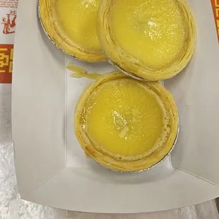 Custard egg tart