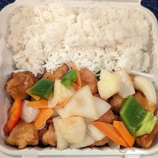 Sweet and Sour Chicken