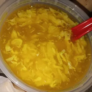 Egg drop soup