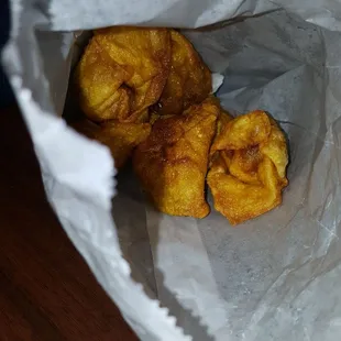 Beef wantons, a must try. The dipping sauce is so good.