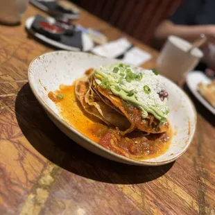 Chilaquiles are boom