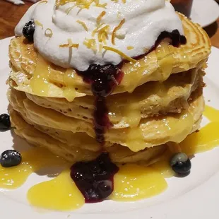 Lemon Blueberry Ricotta