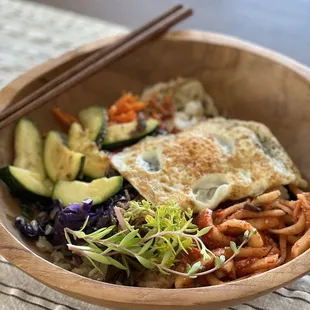 Bibimbop. Always delicious and fulfilling