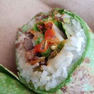 Amazing Gogi wrap!