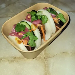 An order of bao buns