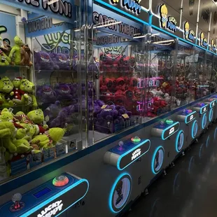 Claw machine selection!