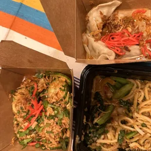 Eastern Cukes, House Dumpling 4ea, House special CHILI - GARLIC chicken