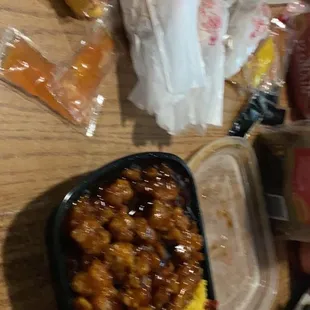 The general Taos extra spicy