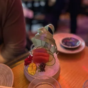 Tuna sashimi