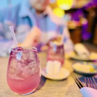 butterfly tea infused sake