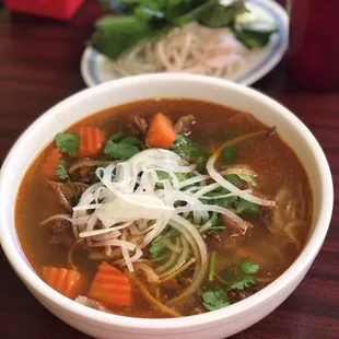 Beef Stew W/Rice noodle.