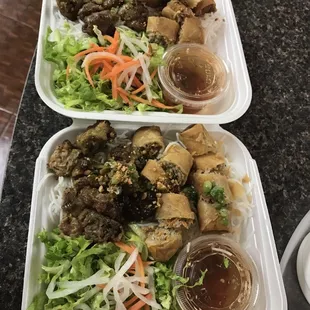 #16: Grill Pork and Egg Rolls with Rice Vermicelli ;) and Special Fish Sauce