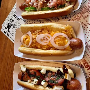 Top to Bottom, Mexico City, Lucky Dog, and Caprese