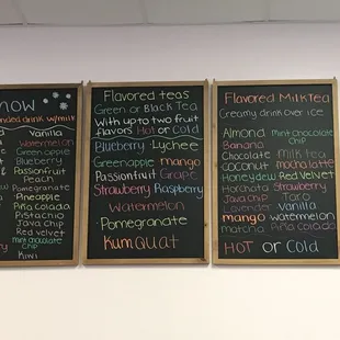 Menu part 2 as of 2/1/2018