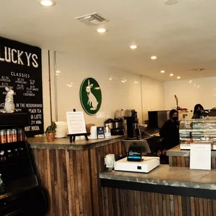 The Bar and line area