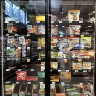 Vegan area.  Nice selections.