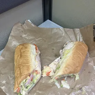 #1 Sub-loaded turkey and Swiss-just $6.99