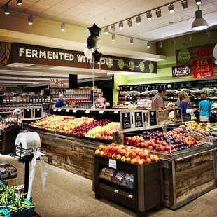 Produce department.