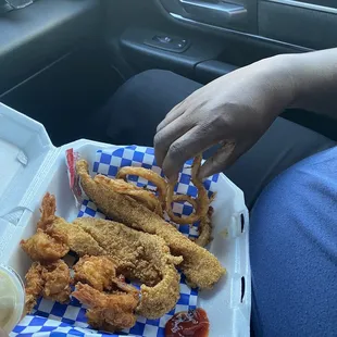 Shrimp &amp; Fish Dinner