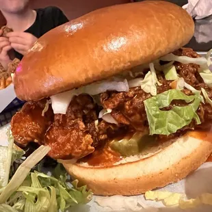 Korean Chicken Sandwich