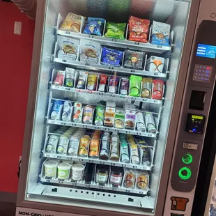 Healthy vending machine...yum!