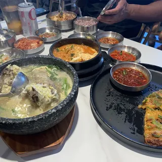 Beef Rib Stew in Stone Pot