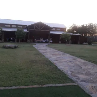 The barn from the outside