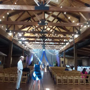 The inside is big and comfy and the a.c. is on full blast! Thank you baby Jesus