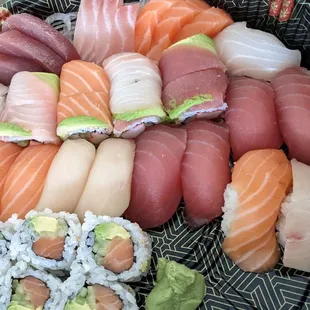 Sushi platter for 2