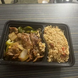 Pepper Steak with Onion