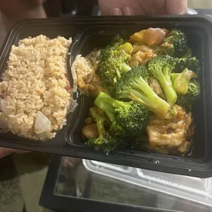 Chicken and Broccoli