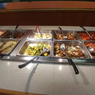 Chicken and chow mein was good