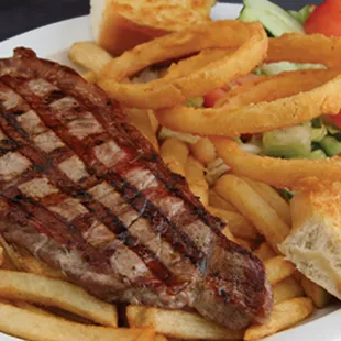 steak, food