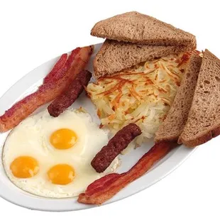 Bacon Sausage Breakfast
