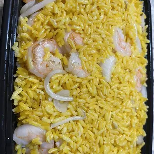 Shrimp fried rice