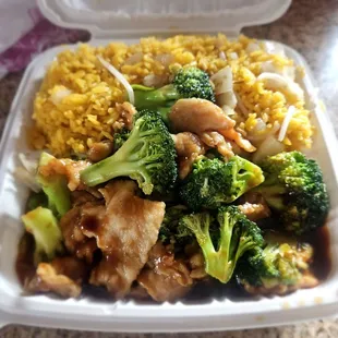 Chicken and Broccoli